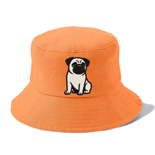 black-pug-charming-companion Hat