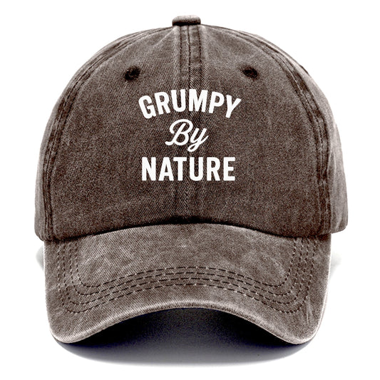 grumpy by nature Hat