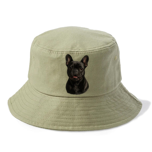 french bulldog noir: chic & charming Hat