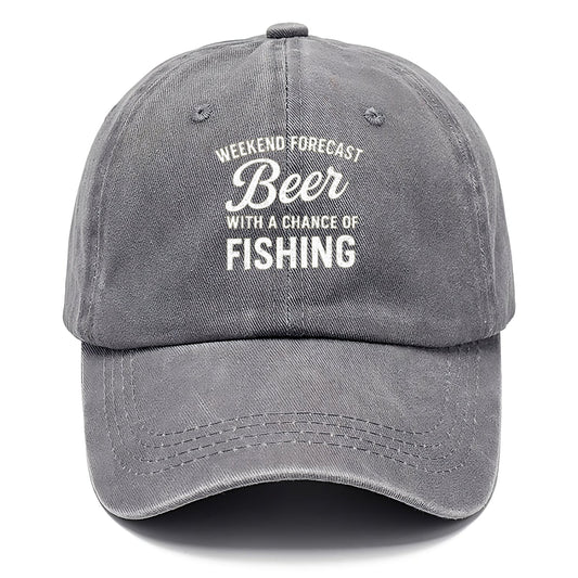 weekend beer fishing forecast Hat