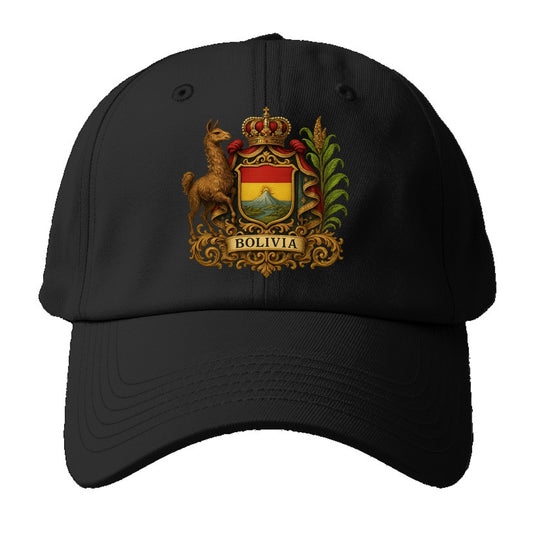 Bolivia Royal Logo  - Baseball Cap For Big Heads - Black