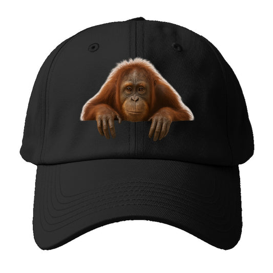 Orangutan  - Baseball Cap - Black