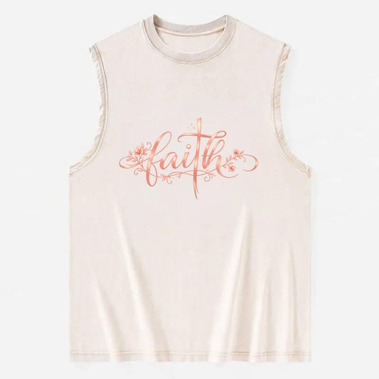 Faith - Vintage Washed Tank