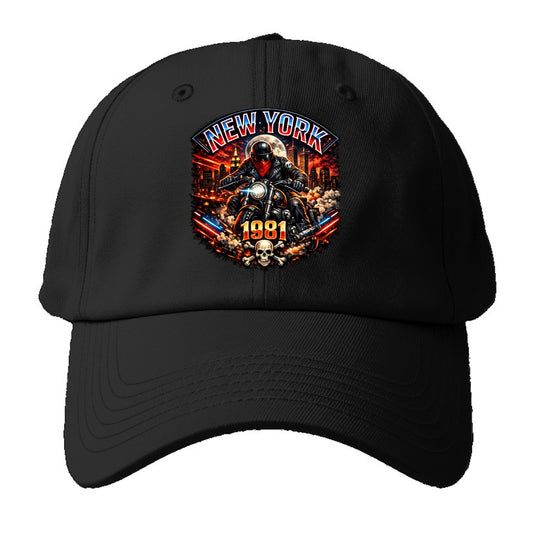 New York 1981 Biker - Baseball Cap For Big Heads