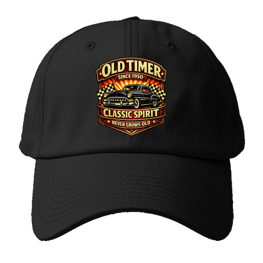 Old Timer Classic Spirit - Baseball Cap For Big Heads