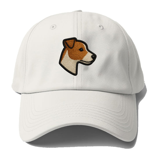 Jack Russell Terrier - Modern small terr - Baseball Cap For Big Heads - Off White