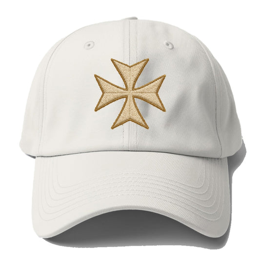 Hospitaller Cross  - Baseball Cap - Off White