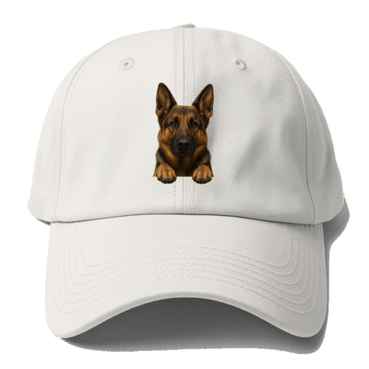 German Shepherd  - Baseball Cap For Big Heads - Off White