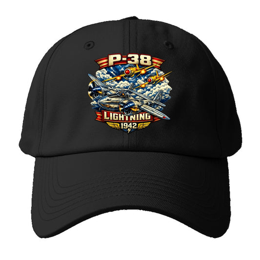 P 38 Lightning - Baseball Cap