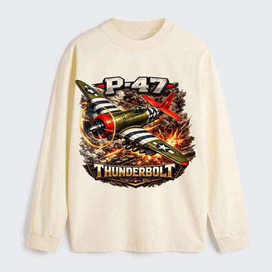 P 47 Thunderbolt - Classic Long Sleeve Shirt