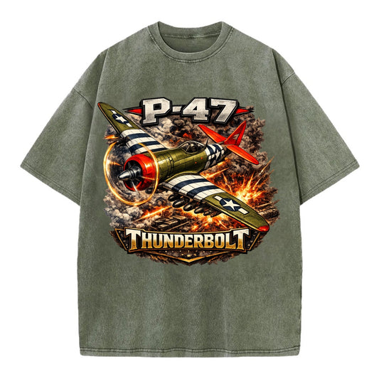 P 47 Thunderbolt - Vintage T-shirt