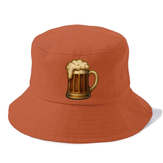 Beer Mug  - Bucket Hat - Red