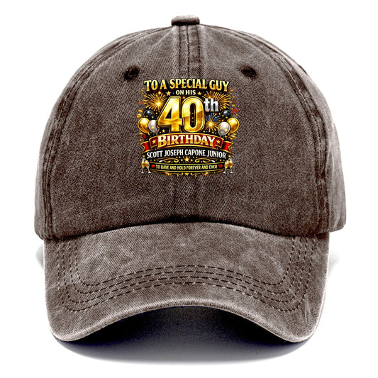 Special 40th Birthday - Classic Cap