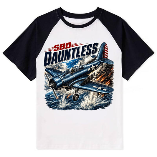 Sbd Dauntless - Contrast Raglan T-shirt