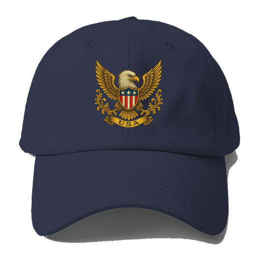 Usa Heritage Eagle Baseball Cap 2 - Twilight Navy(Blue)