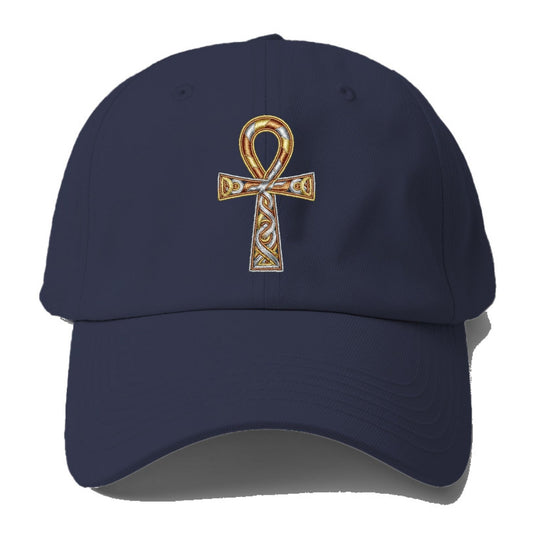 Ankh of Life - Baseball Cap For Big Heads - Twilight Navy(Blue)