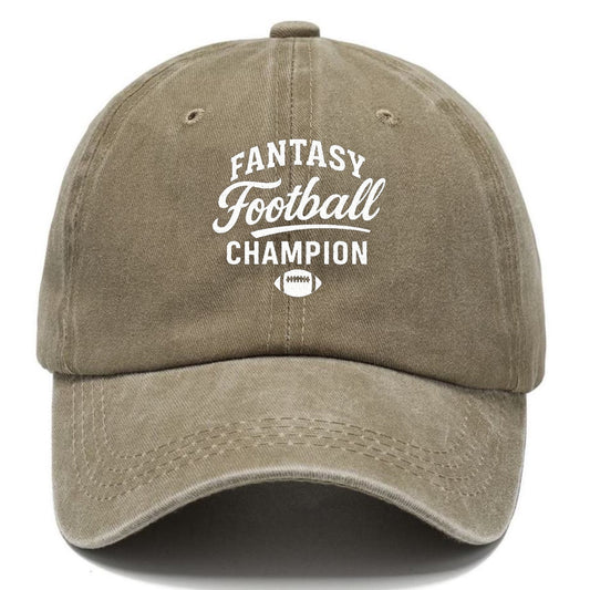 fantasy football champion design Hat