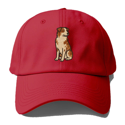 australian-shepherd-red-merle-vibrant-spirit Hat
