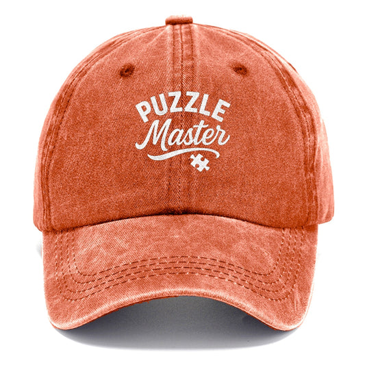 puzzle master with piece design Hat