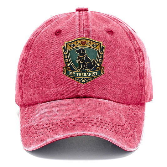 Dog Therapist Classic Cap – Pomegranate Blush